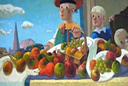 88. Fresh fruits | Свежие фрукты, canvas, oil, Nugzar Kahiani